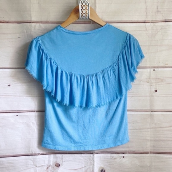 Zara Ruffle Tee - Picture 2 of 4
